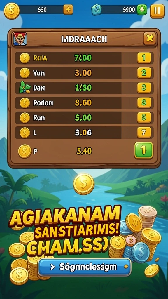 Ilustrasi permainan slot yang seru di 68IDN.