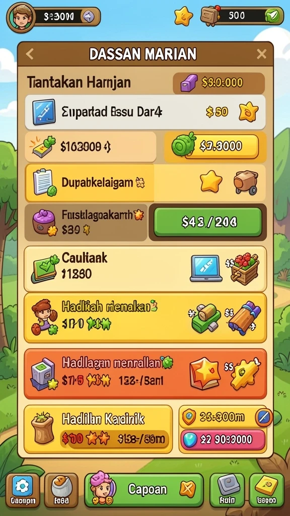 Tampilan antarmuka yang menarik dan mudah digunakan.