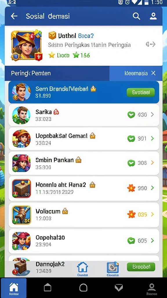 Screenshot tampilan antarmuka pengguna yang intuitif.