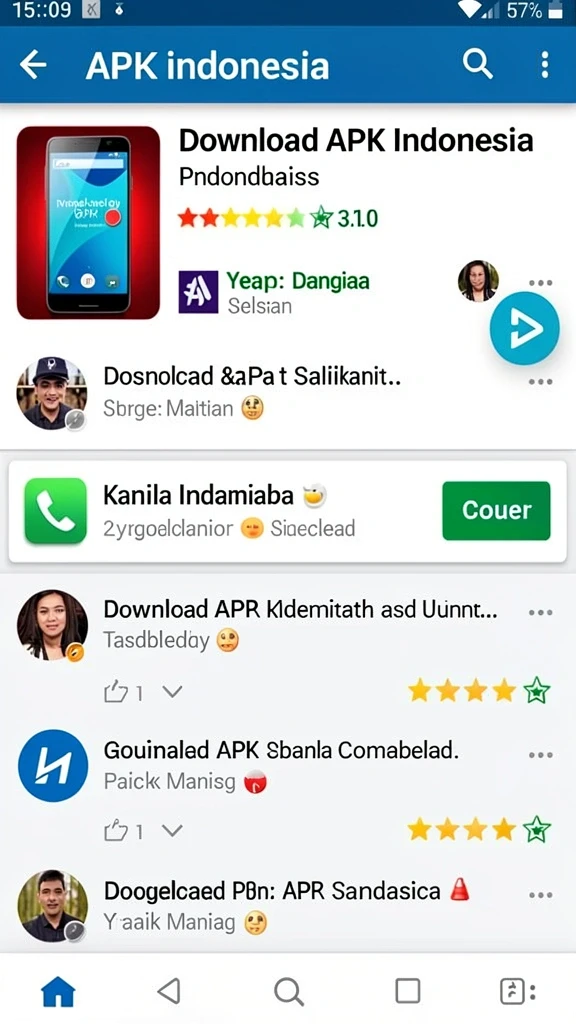 Tampilan antarmuka yang intuitif dan menarik.