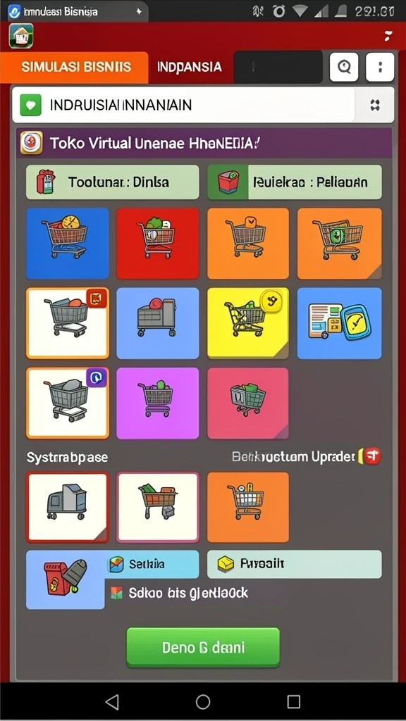 Tampilan antarmuka yang menarik dan mudah dinavigasi.