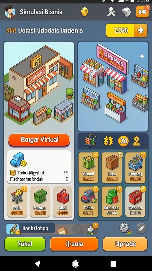 Antarmuka yang user-friendly dan intuitif.