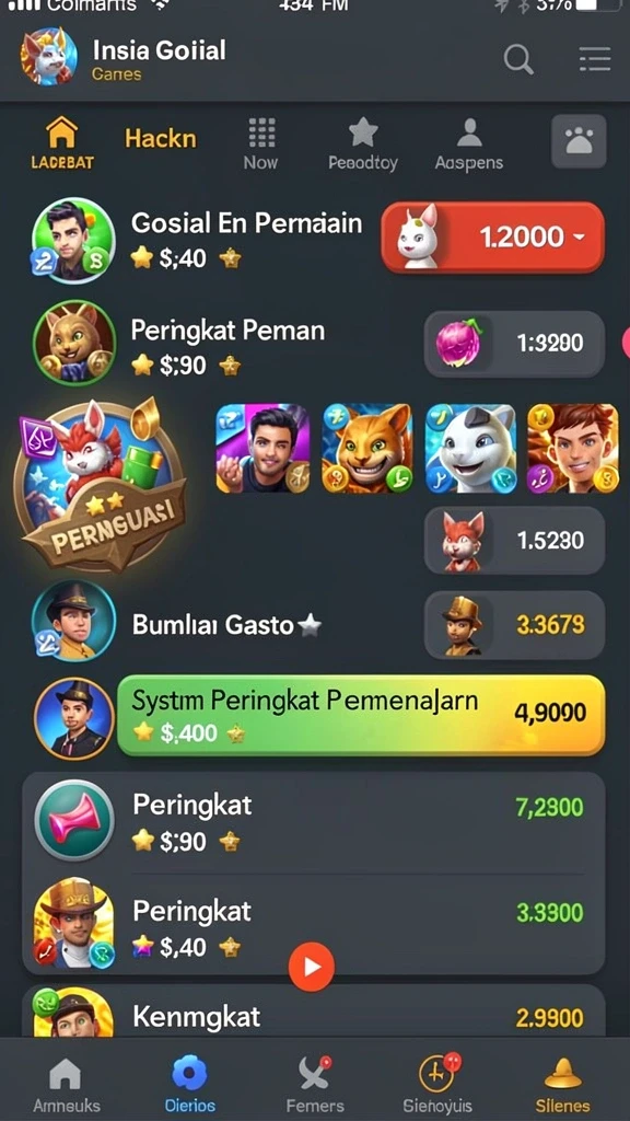 Fitur turnamen baru untuk meningkatkan tantangan bermain.