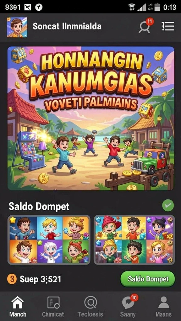 Tampilan antarmuka yang menarik dan intuitif.