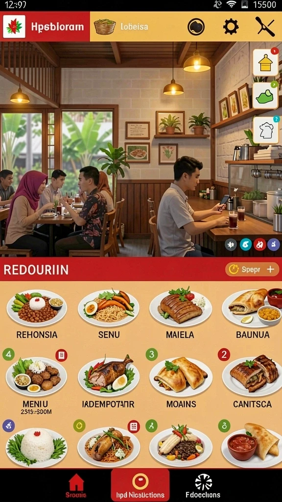 Tampilan antarmuka yang menarik dan mudah digunakan.