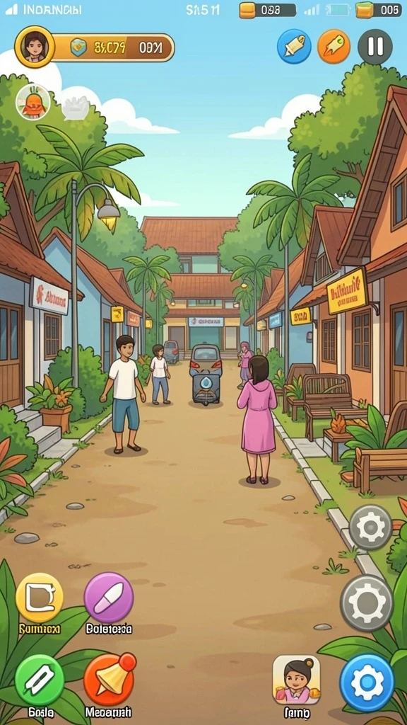 Beragam karakter unik dengan kemampuan spesial.