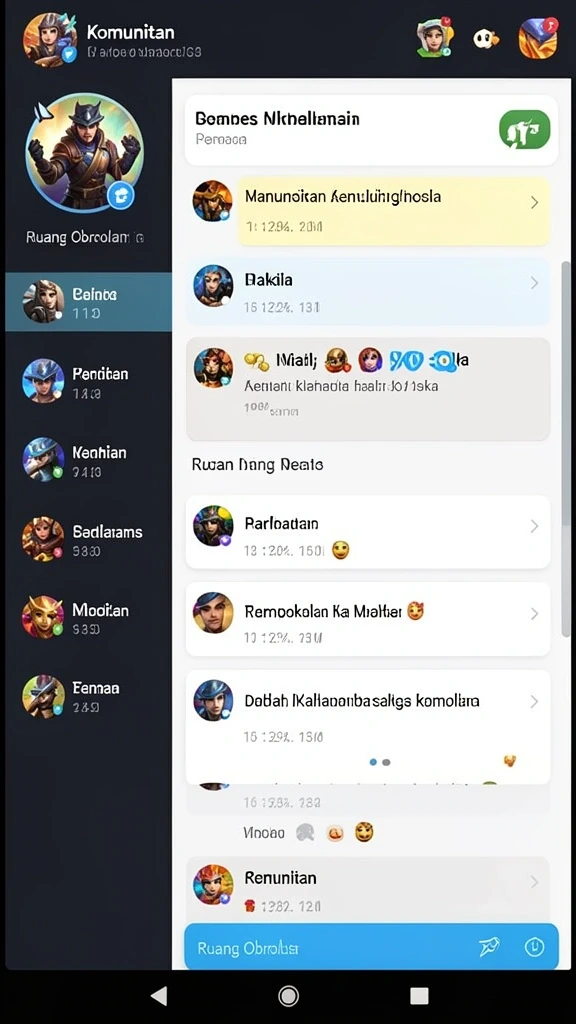 Tampilan antarmuka yang menarik dan mudah dinavigasi.