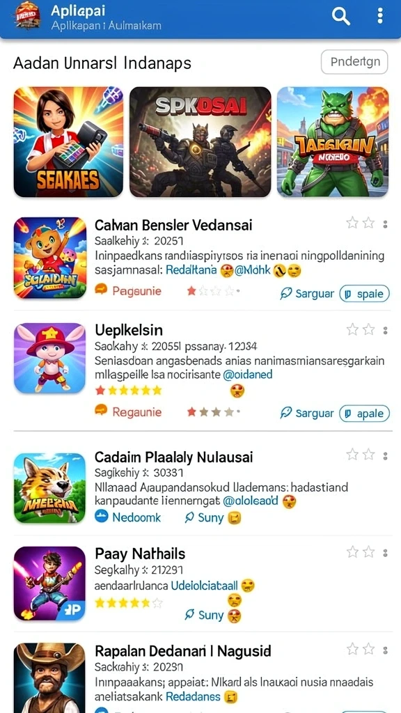 Tampilan antarmuka yang menarik dan mudah digunakan.