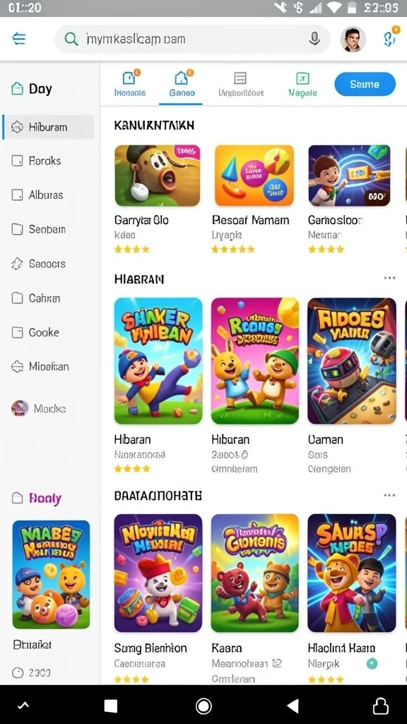 Gameplay yang seru dan interaktif dengan teman.