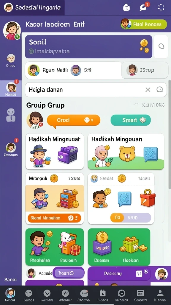 Mode kompetisi real-time yang menantang antar pemain.