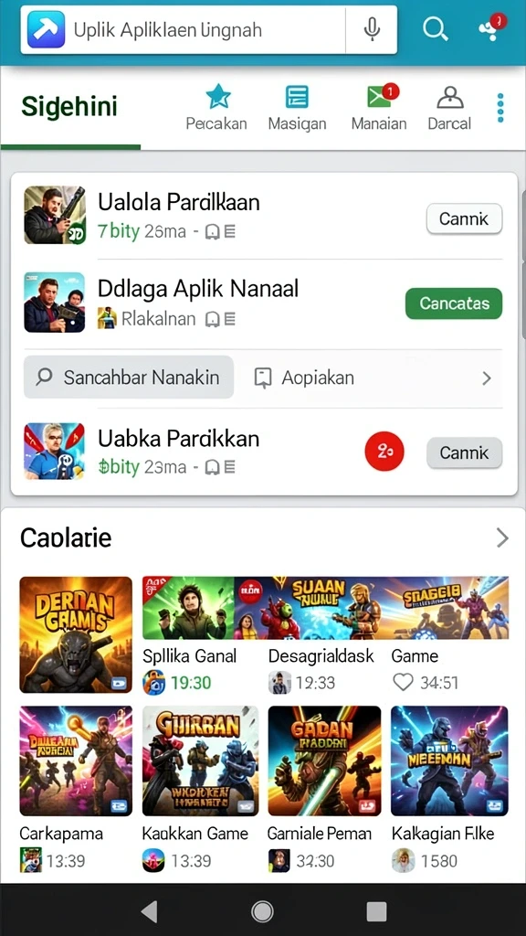 Tampilan antarmuka yang menarik dan mudah dinavigasi.