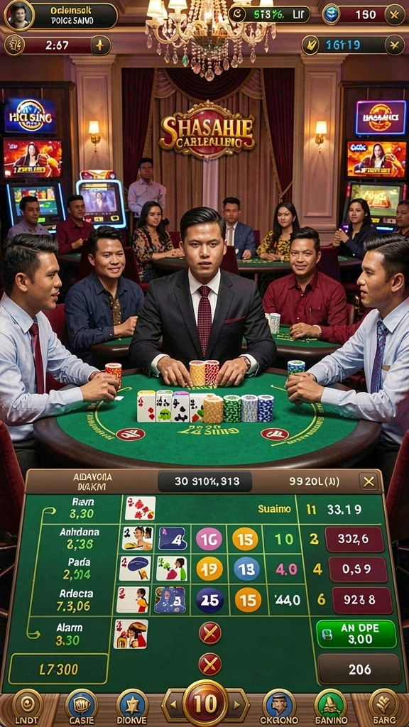 Pilihan permainan yang variatif dan seru.