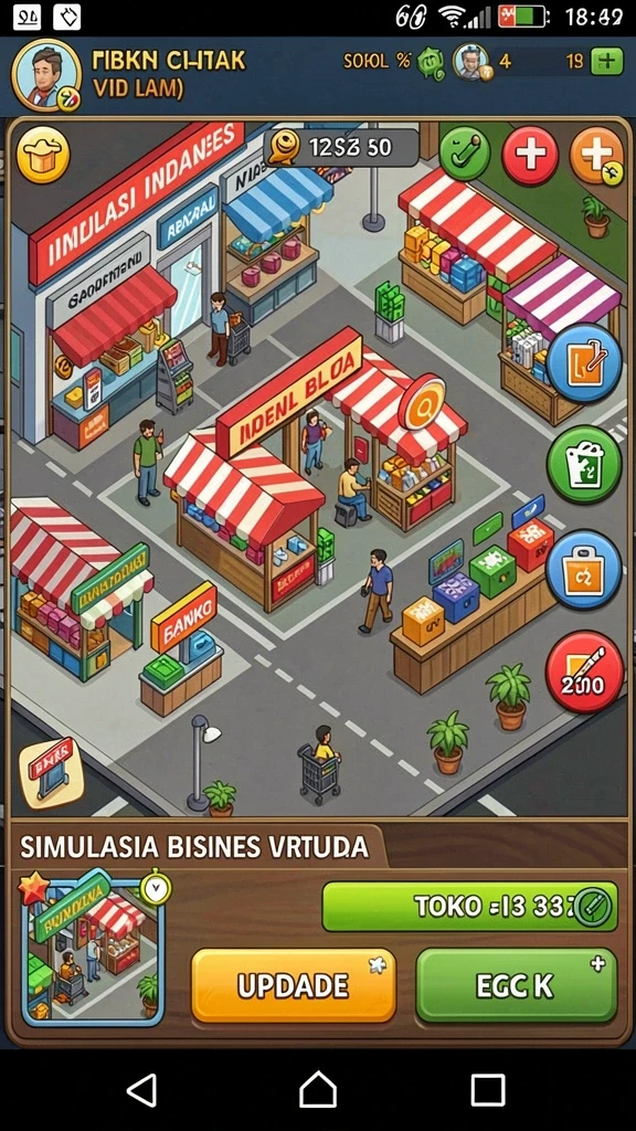 Fitur sosial untuk bermain bersama teman-teman.