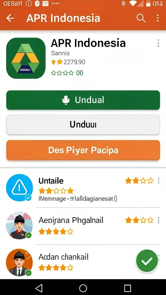 Tampilan menu awal yang menarik dan mudah digunakan.