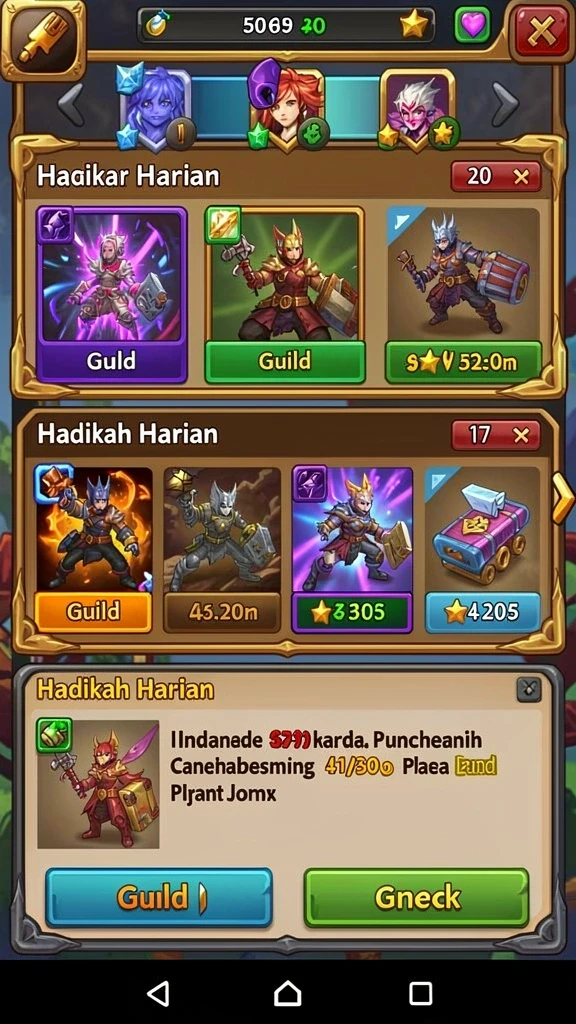 Mode multiplayer yang seru dan kompetitif.