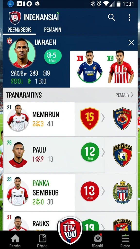 Tampilan antarmuka aplikasi KASTOTO yang menarik dan ramah pengguna.