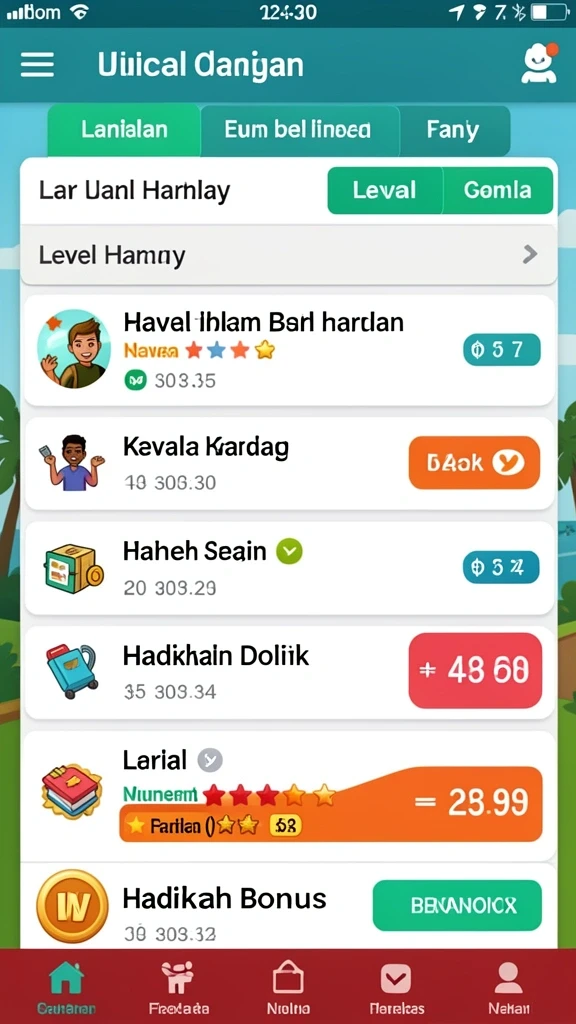 Karakter-karakter unik yang siap untuk dijelajahi.