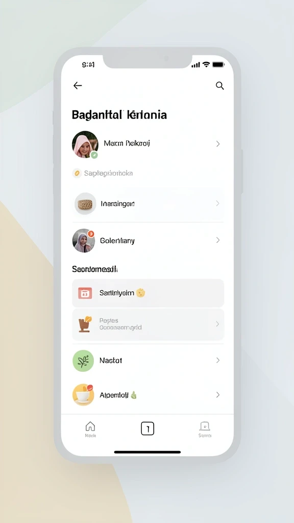 Antarmuka pengguna yang intuitif dan menarik.