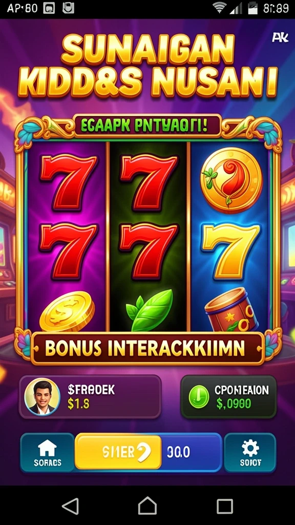 Tangkapan layar dari salah satu permainan slot yang seru.
