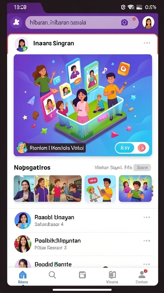 Keseruan saat bermain dengan teman di MNDUIT.