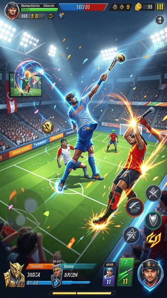 Fitur multiplayer yang memungkinkan interaksi dengan pemain lain.