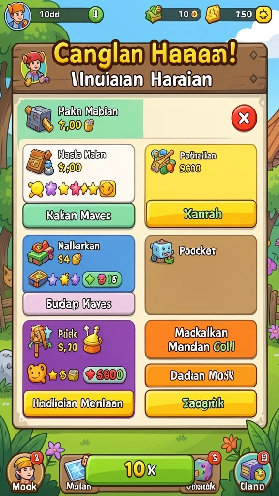 Tampilan antarmuka yang menarik dan mudah digunakan.