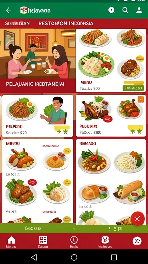 Mode permainan yang variatif dan seru.