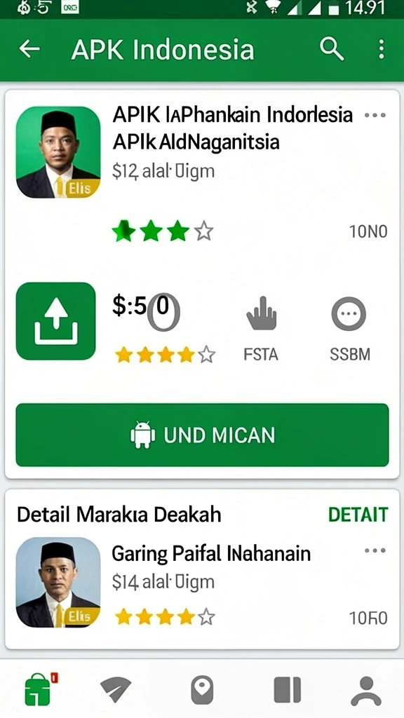 Variasi permainan yang lengkap dan menarik.