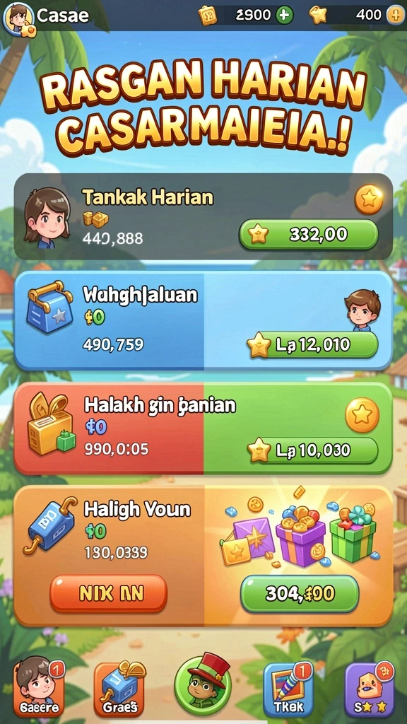 Tampilan antarmuka yang menarik dan mudah dinavigasi.