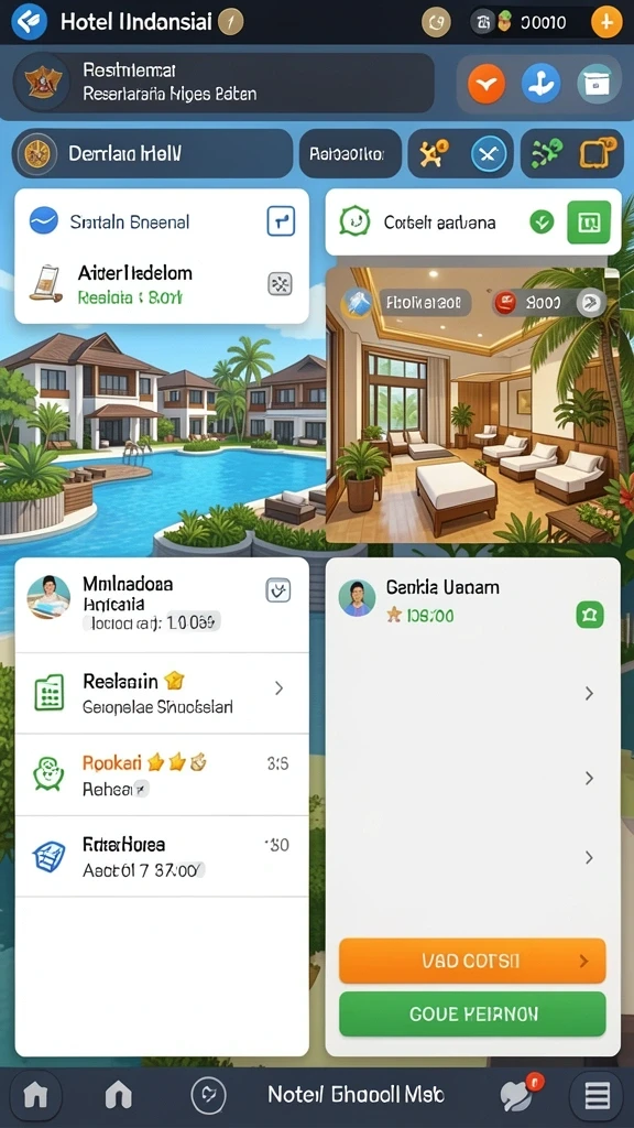 Tangkapan layar menampilkan fitur komunitas dan interaksi pengguna.