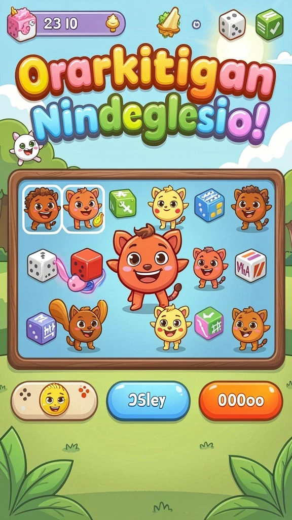 Tampilan grafis yang memukau pada permainan slot.