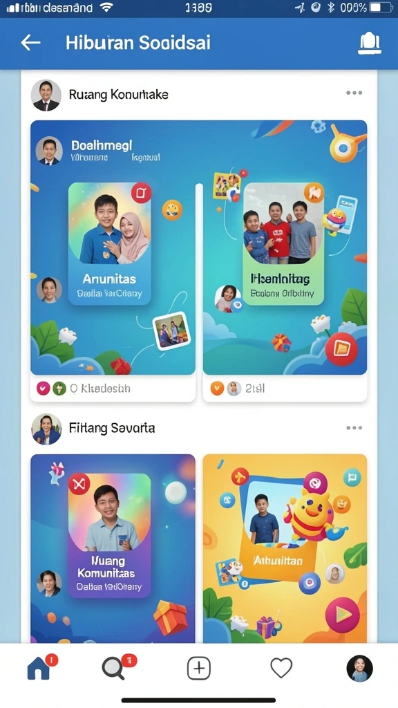 Screenshot memperlihatkan pilihan permainan lotere yang beragam.