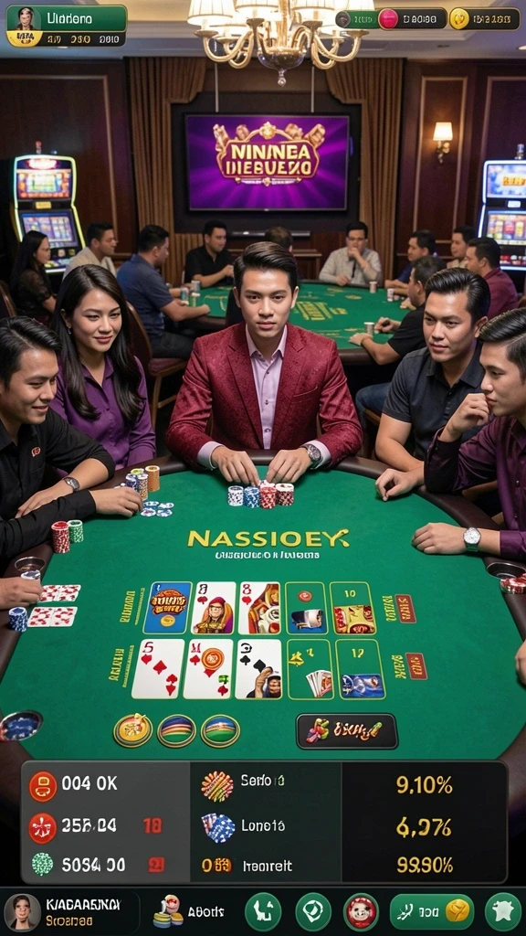 Fitur sosial untuk berinteraksi dengan teman.