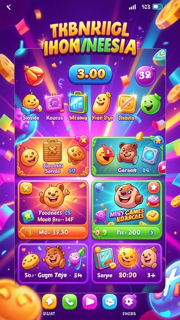 Menu pengaturan untuk pengalaman bermain yang optimal.