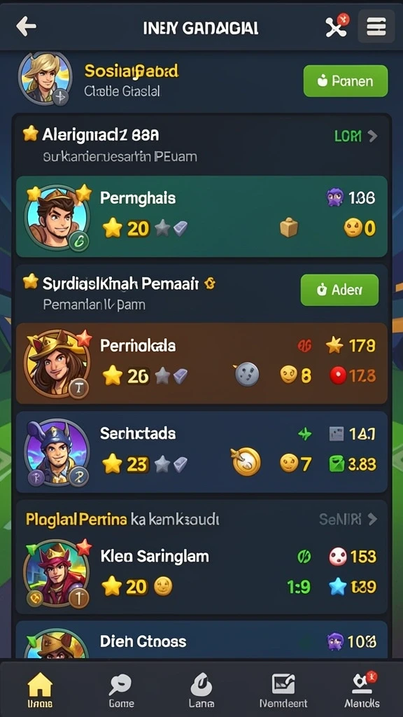 Aksi seru dalam RP6789 saat berperang melawan musuh.