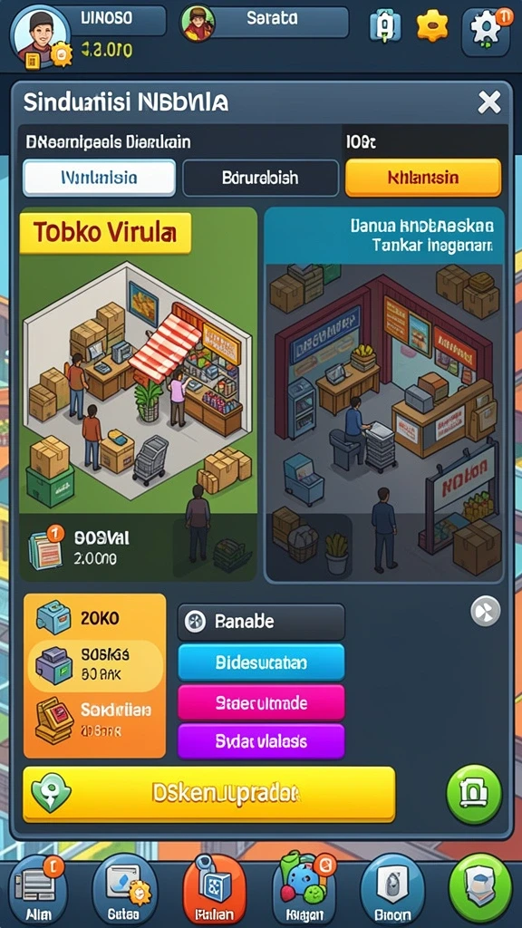 Level tantangan yang membuat adrenalin meningkat.