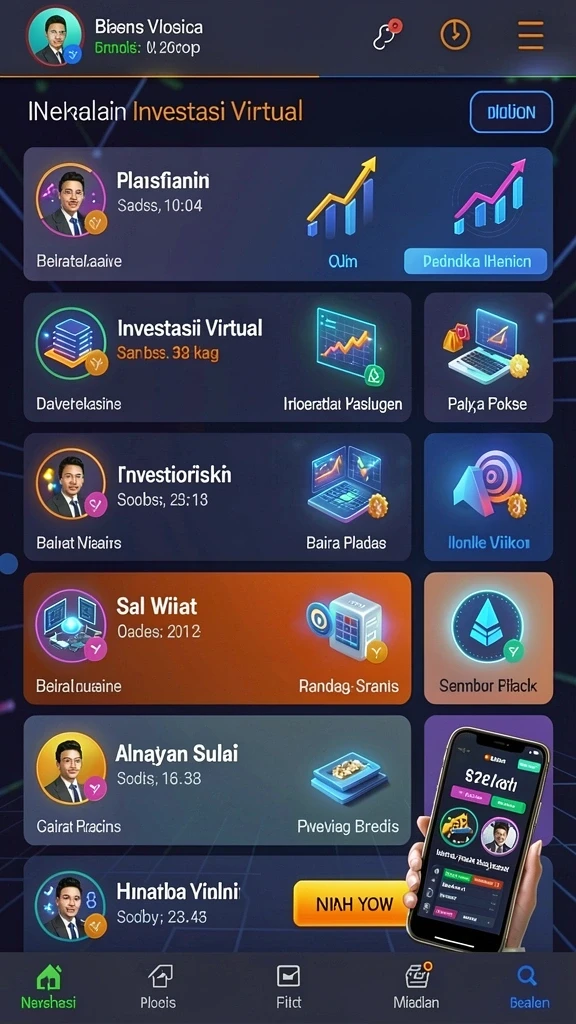 Grafis yang memukau dengan efek suara yang realistis.