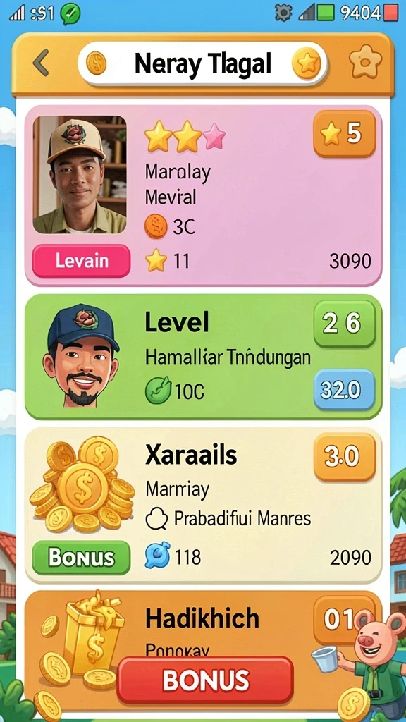 Tampilan awal yang menarik dan mudah dinavigasi.