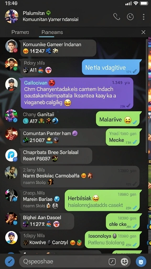 Karakter dengan desain kreatif dan kemampuan unik.