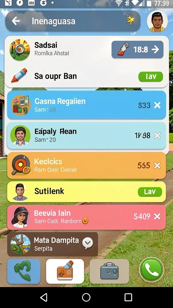 Banyak pilihan permainan yang seru dan menantang.
