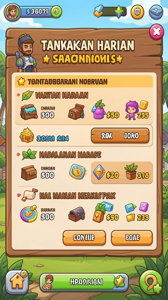 Screenshot menunjukkan fitur multiplayer yang memungkinkan interaksi dengan pemain lain.
